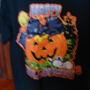 Halloween Tshirt - "Happy Halloween" - Halloween Time !!!!!!!!!!!!
